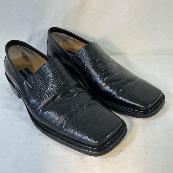 Giorgio Brutini Mens Loafer Shoes 9.5 Black - Picture 1 of 13